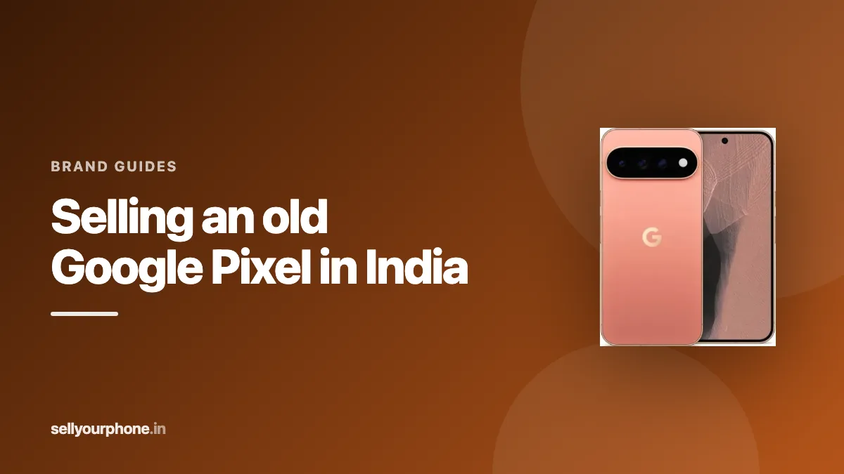 Illustration of Google Pixel phones with resale prices