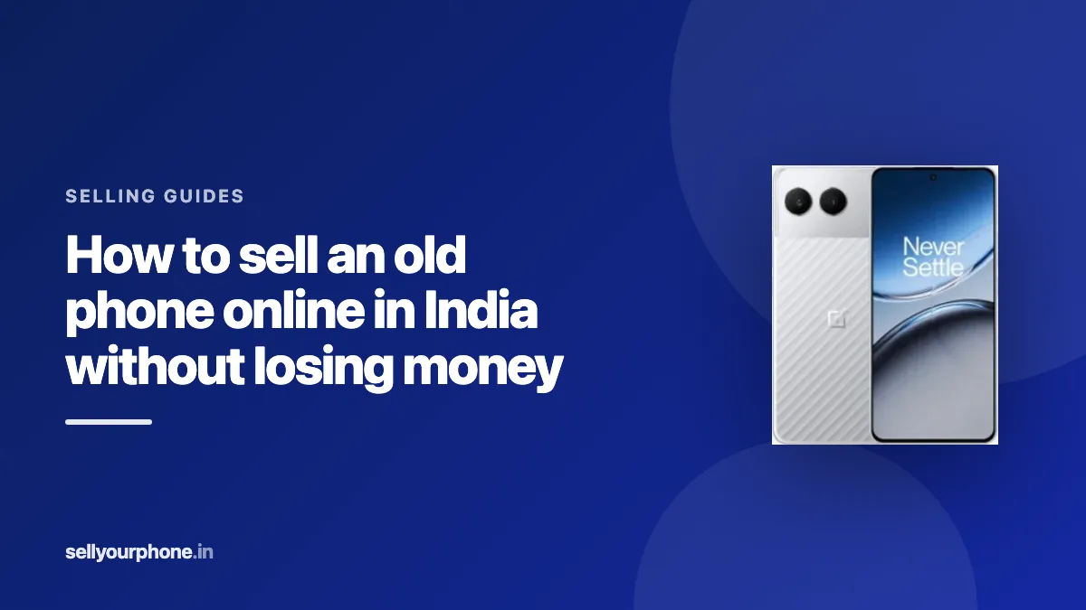 Illustration of a phone being handed over for cash at a doorstep pickup