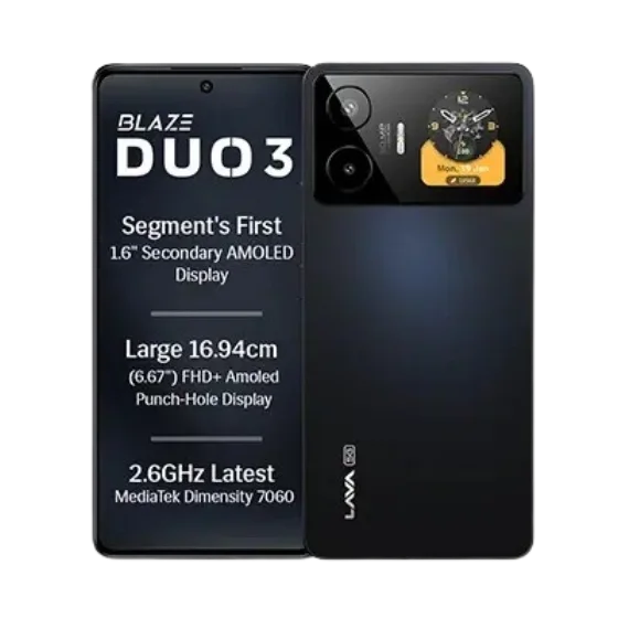 Used Lava Blaze Duo 3 5G — sell for cash