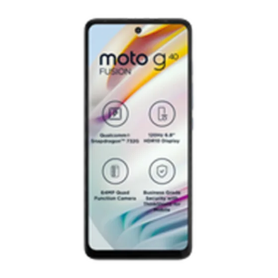 Used Motorola Moto G40 Fusion — sell for cash