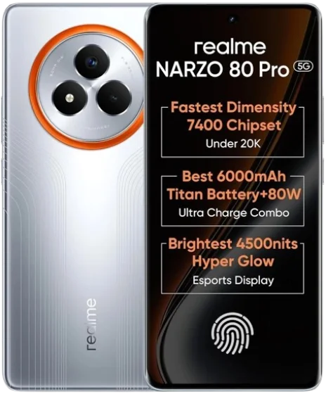 Used Realme Narzo 80 Pro 5G — sell for cash