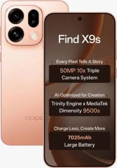 Used Oppo Find X9s — sell for cash