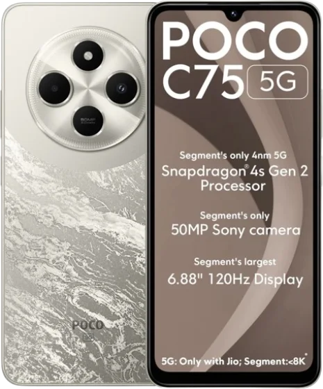 Used Poco C75 5G — sell for cash