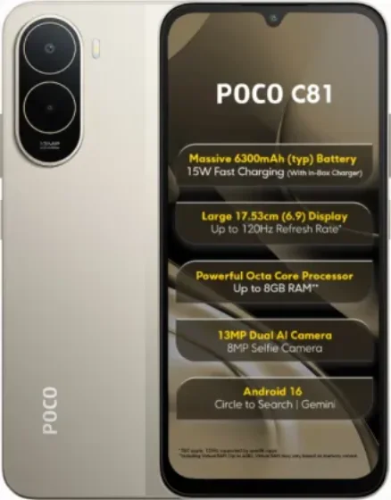 Used Poco C81 — sell for cash