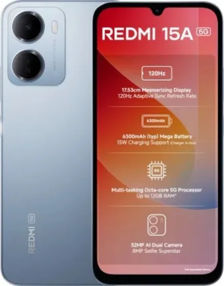Used Xiaomi Redmi 15A 5G — sell for cash