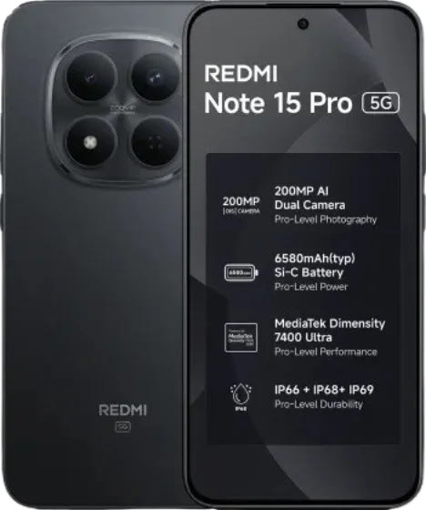 Used Xiaomi Redmi Note 15 Pro 5G — sell for cash