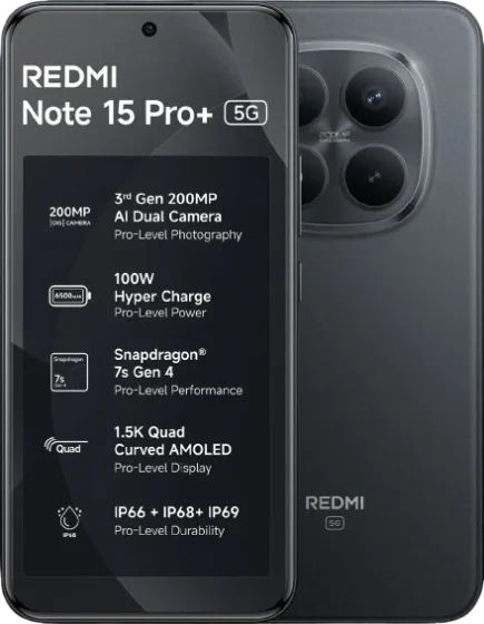 Used Xiaomi Redmi Note 15 Pro Plus 5G — sell for cash